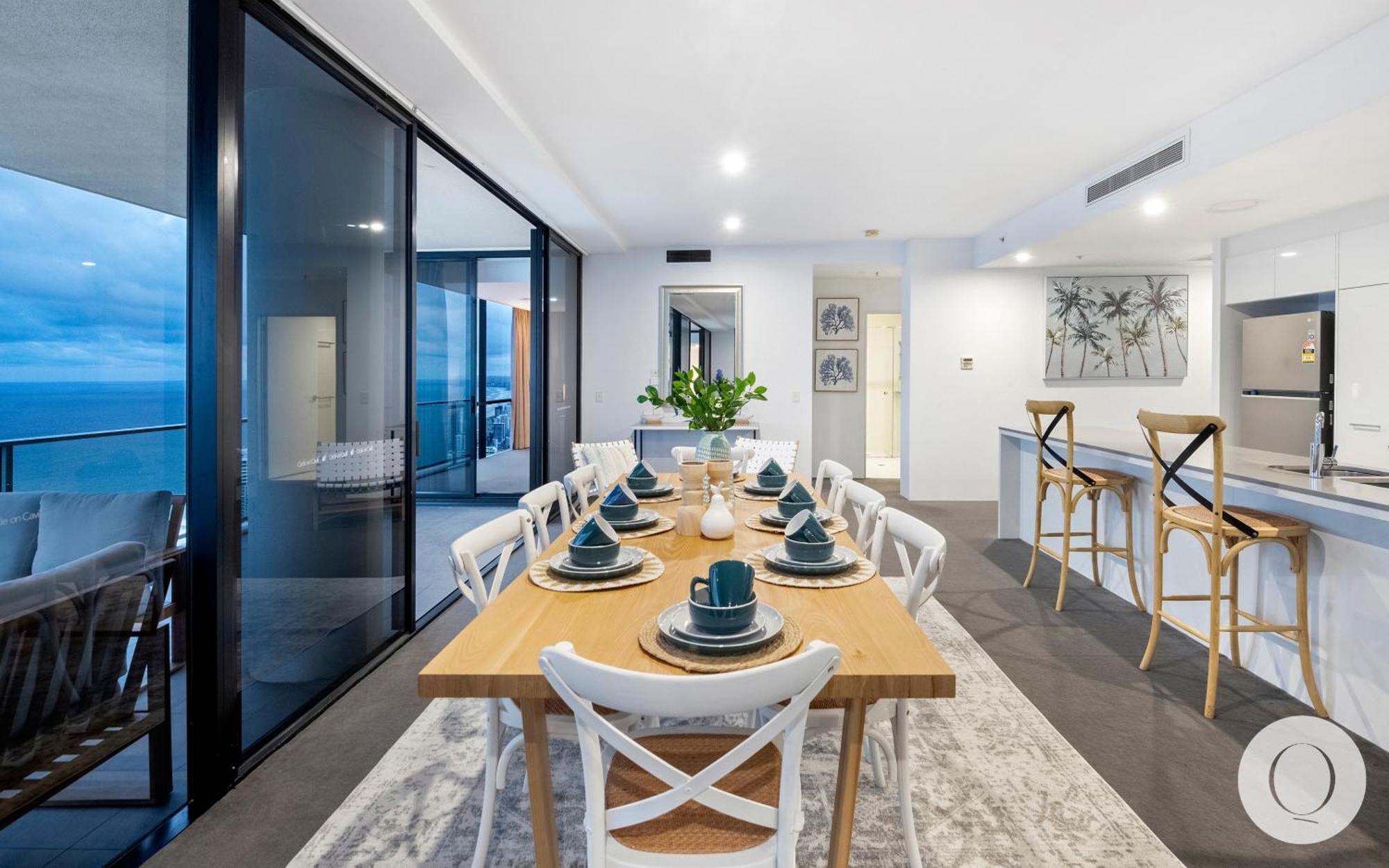 5 Bedroom Executive Sub Penthouse In The Heart Of Surfers With Full Ocean Views - Sleeps 12 - Circle On Cavill Amazing!! Gold Coast Eksteriør billede